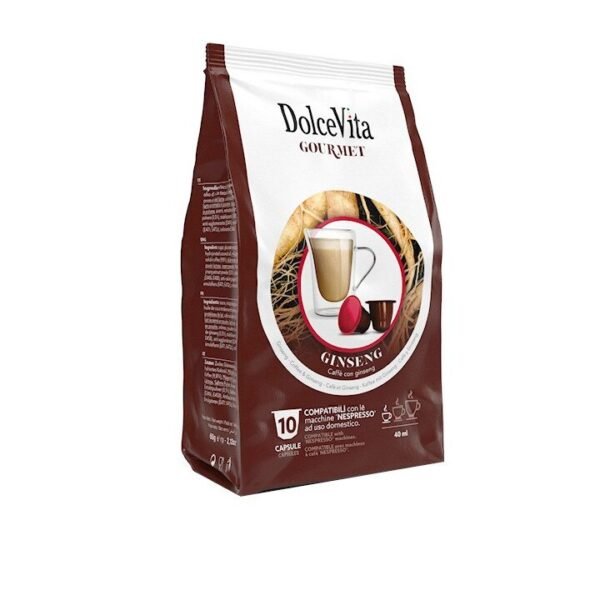 res_bfd0a9ca5c5084e05520704da0d78010 DolceVita Gourmet Ginseng - 10 Capsules